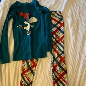 Hanna Anderson size 120 pajamas